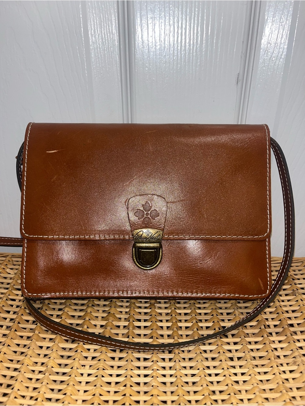PATRICIA NASH Lanza crossbody in Heritage Leather - Tan